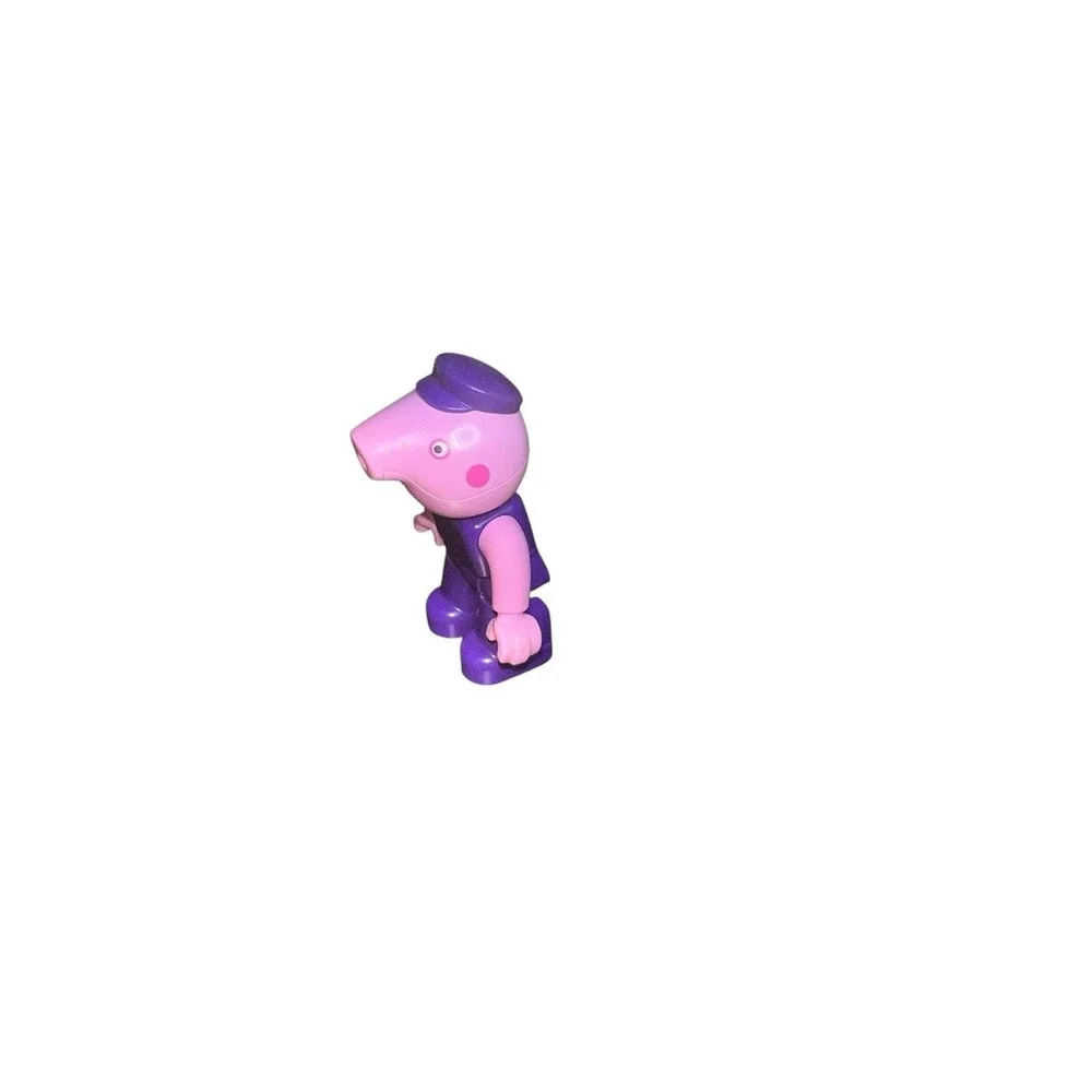 Lego Duplo Grandpa Pig Purple Outfit Replacement Figure From Boat Trip Set